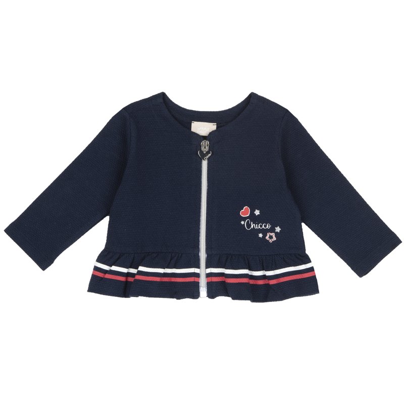 CARDIGAN - MEDIUM BLUE