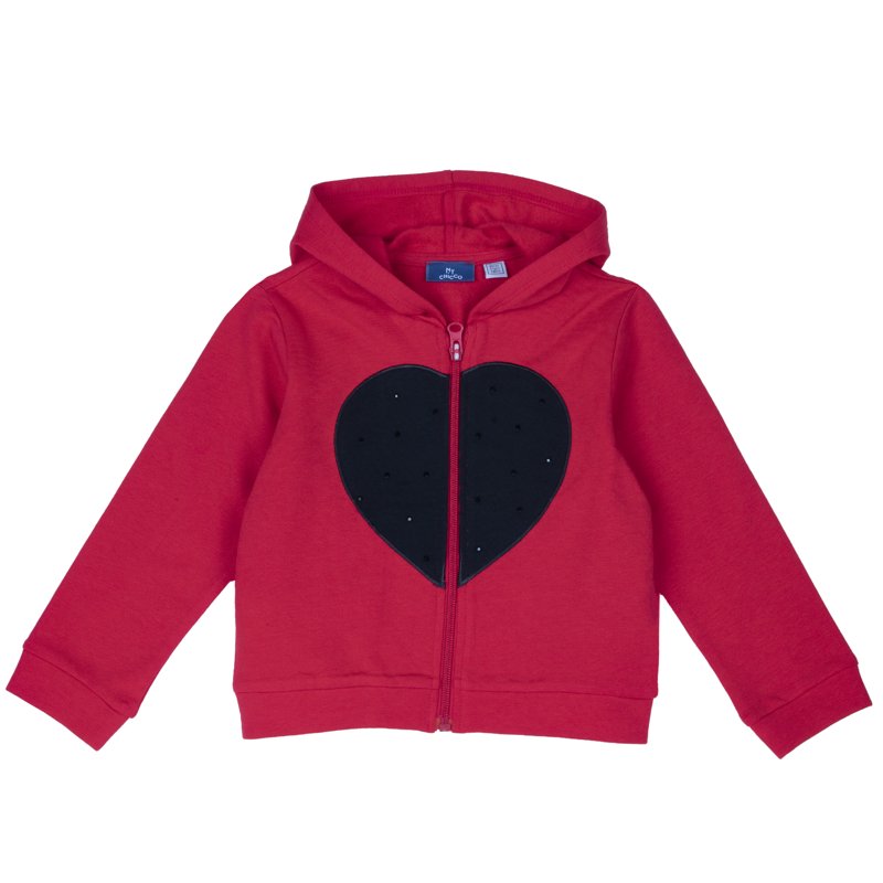 CARDIGAN - MEDIUM RED