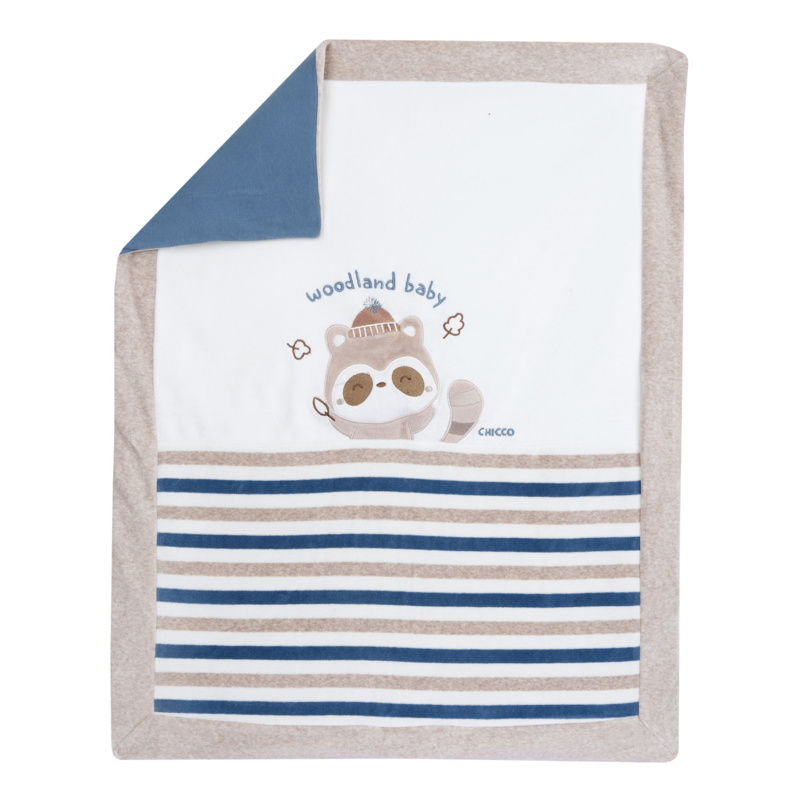 BLANKET - NATURAL STRIPED