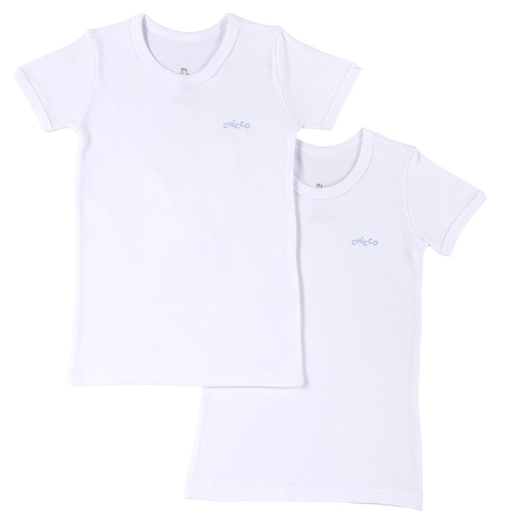T-SHIRT SHORT SLEEVE 2 PACK - WHITE