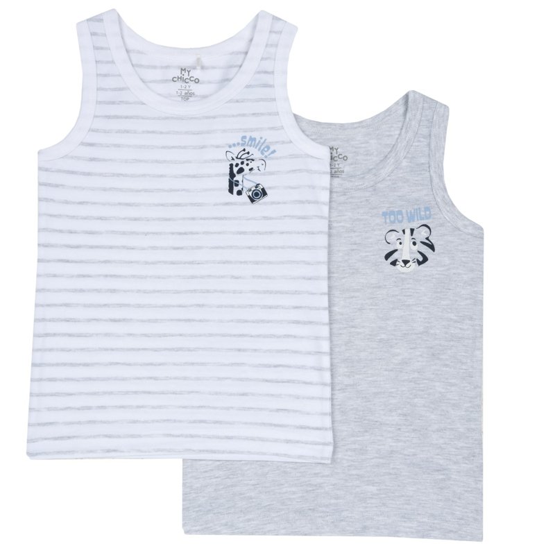 TANK TOP 2 PACK - LIGHT GREY