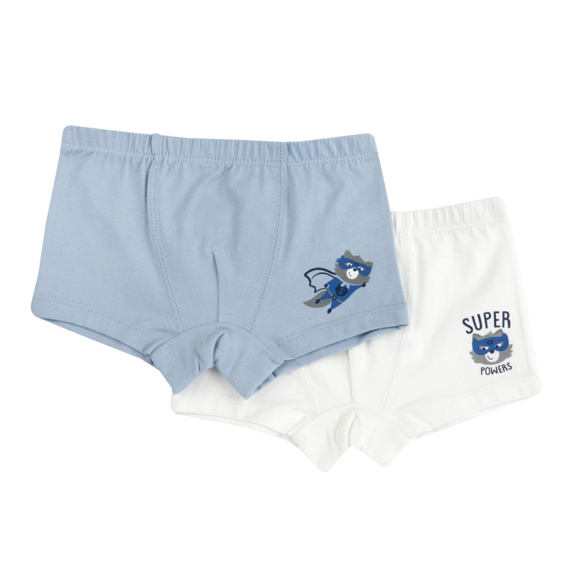 BODYSUIT SHORT SLEEVE 2 PACK - LIGHT BLUE