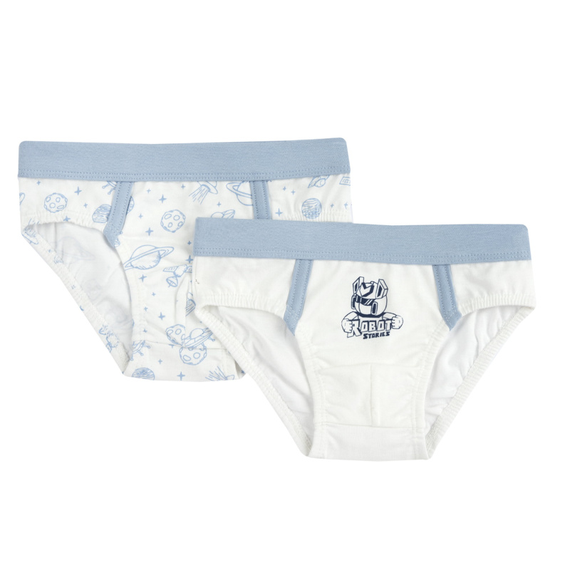 SLIP 2 PACK - NATURAL PRINTED