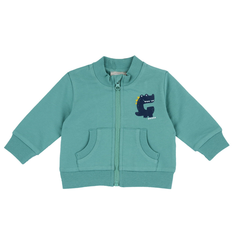 CARDIGAN - MEDIUM GREEN