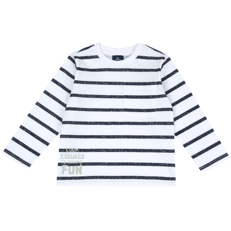 T-SHIRT LONG SLEEVE - NATURAL PRINTED