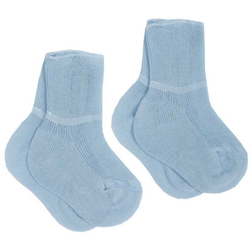 SOCKS 2 PACK - LIGHT BLUE