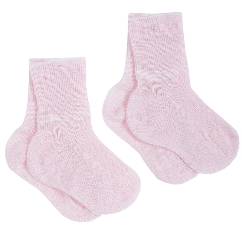 SOCKS 2 PACK - LIGHT PINK