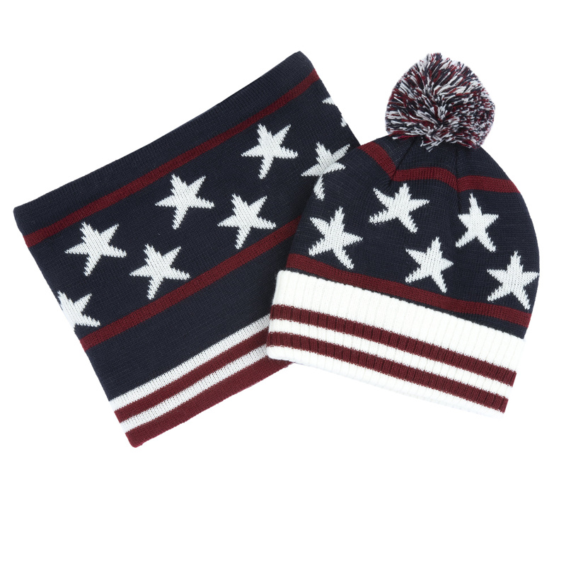 SET 3: DRESS LONG SLEEVE + LEGGINGS + HAT - DARK BLUE