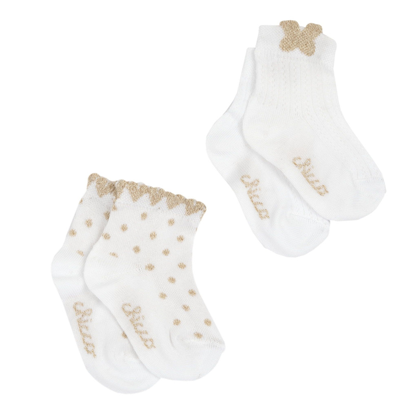 SOCKS 2 PACK - WHITE