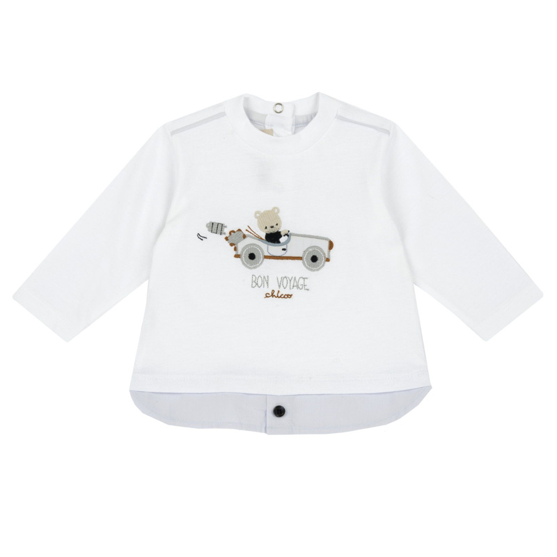 T-SHIRT LONG SLEEVE - WHITE