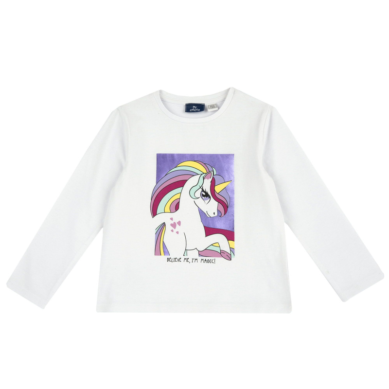 T-SHIRT LONG SLEEVE - WHITE