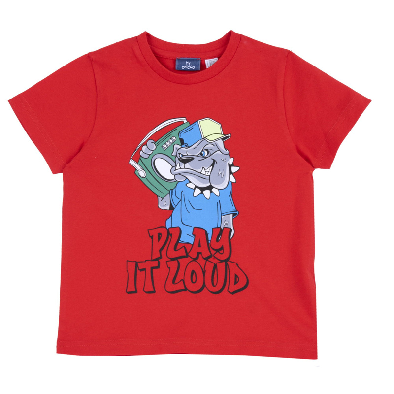 T-SHIRT SHORT SLEEVE - LIGHT RED