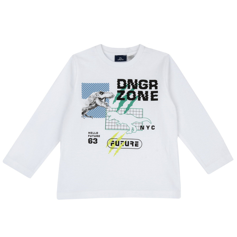 T-SHIRT LONG SLEEVE - WHITE