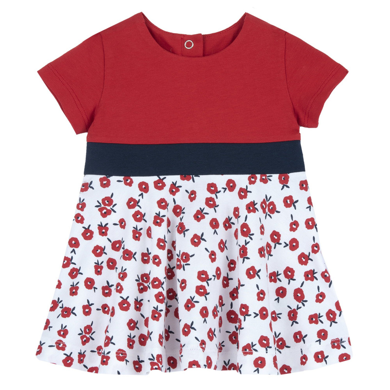 DRESS SLEEVELESS - MEDIUM RED