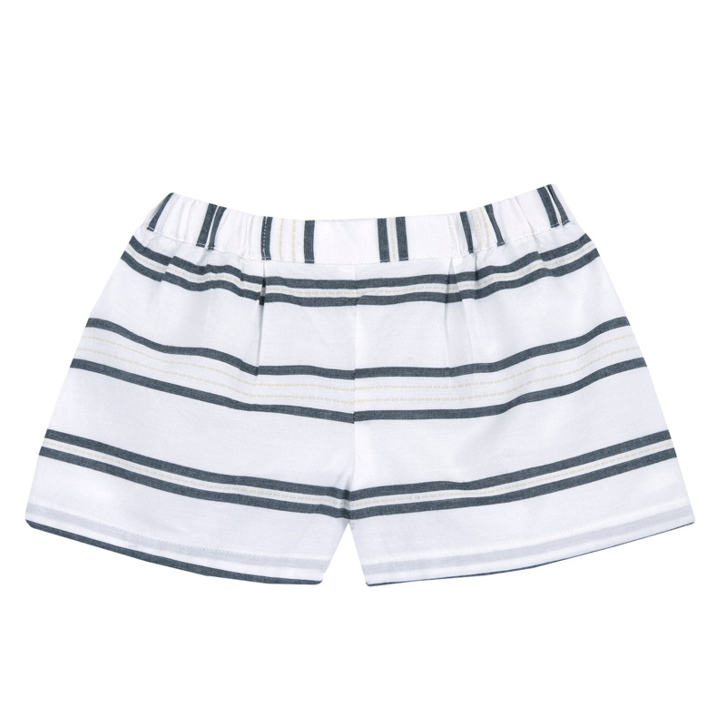 SHORTS - WHITE/BLUE