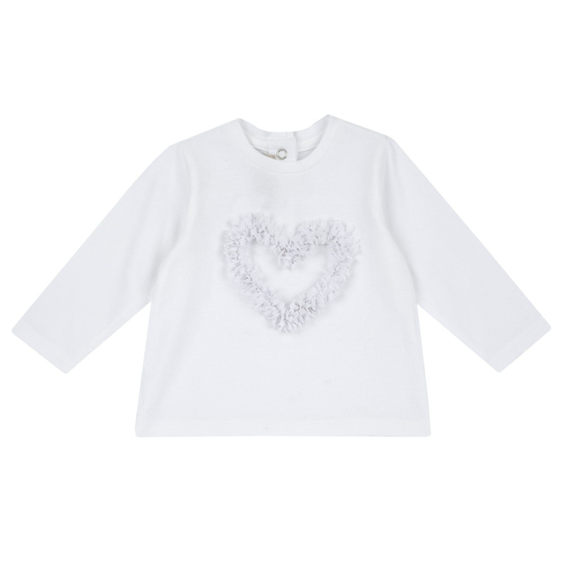 T-SHIRT LONG SLEEVE - WHITE