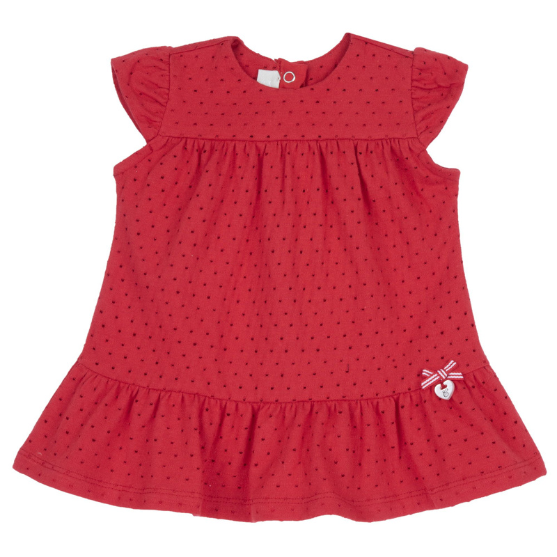 DRESS SLEEVELESS - MEDIUM RED