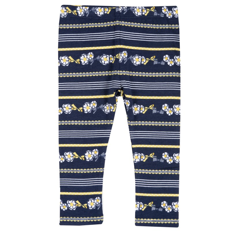 LEGGINGS - BLUE PRINTED