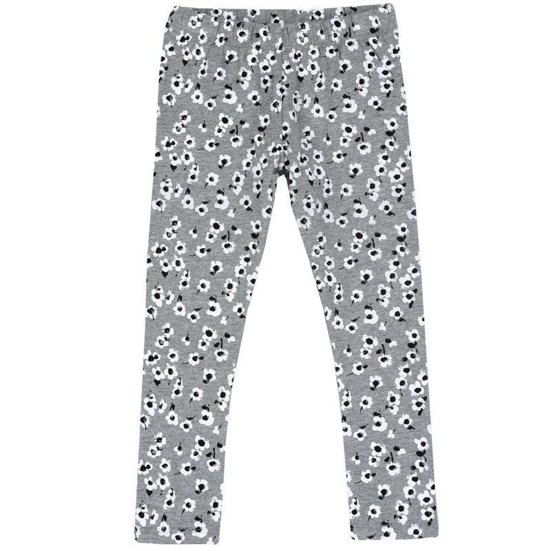 LEGGINGS - GREY PRINTED