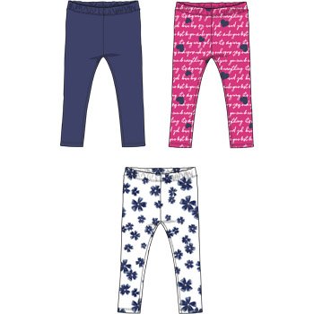 SET 3: LEGGINS - WHITE