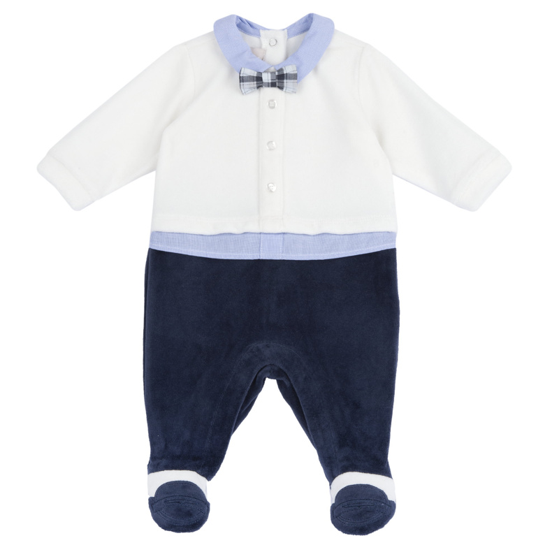 JUMPSUIT - WHITE/BLUE