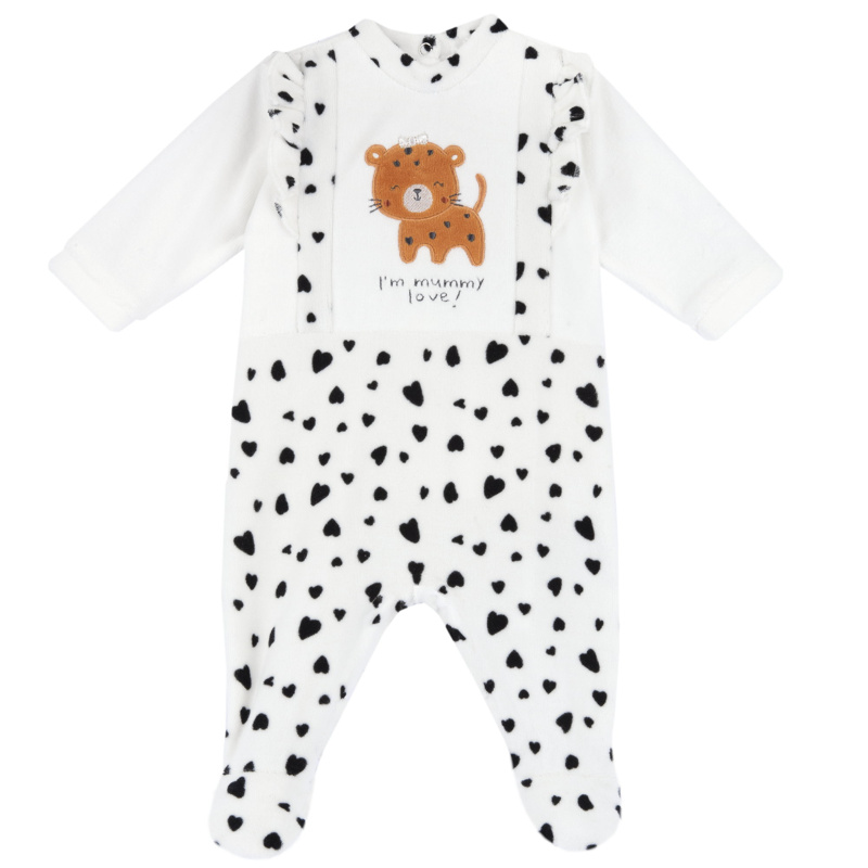 JUMPSUIT - WHITE/BLACK