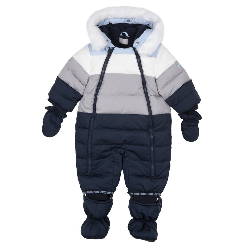 PADDED DOWN JACKET - DARK BLUE