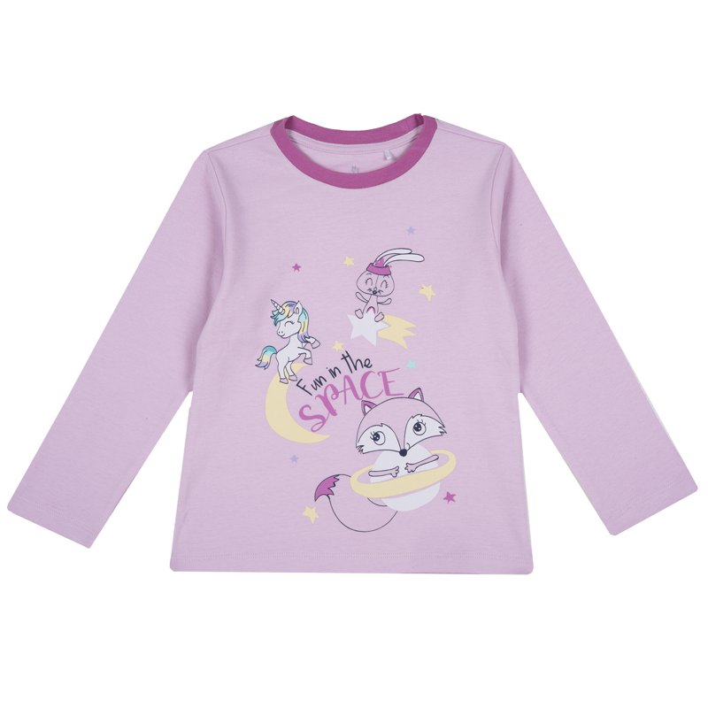 T-SHIRT LONG SLEEVE - LIGHT PINK