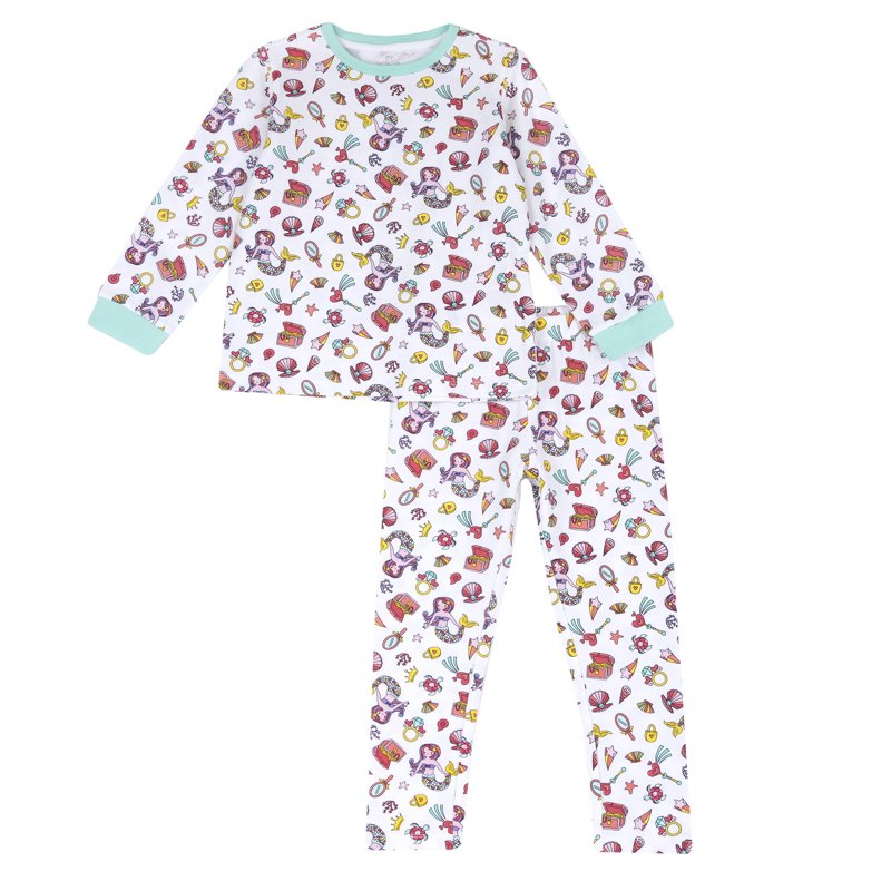 PIJAMA LONG SLEEVE - NATURAL PRINTED
