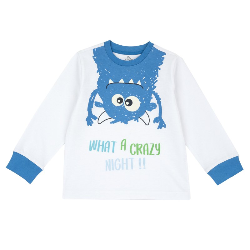 T-SHIRT LONG SLEEVE - NATURAL PRINTED