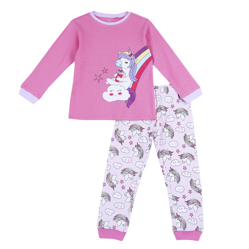 PIJAMA LONG SLEEVE - MEDIUM PINK