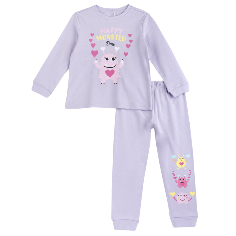 PIJAMA LONG SLEEVE - LIGHT LILAC