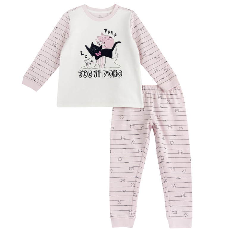 PIJAMA LONG SLEEVE - LIGHT PINK