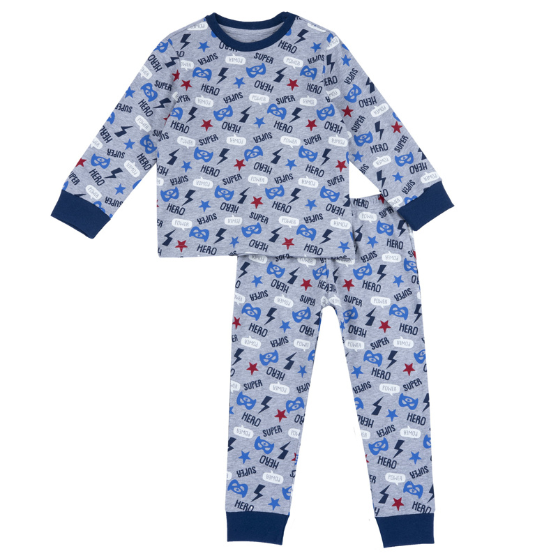 PIJAMA LONG SLEEVE - LIGHT GREY