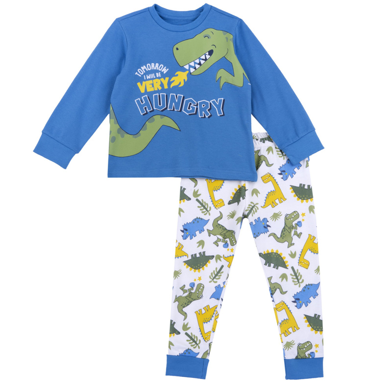 PIJAMA LONG SLEEVE - MEDIUM LIGHT BLUE
