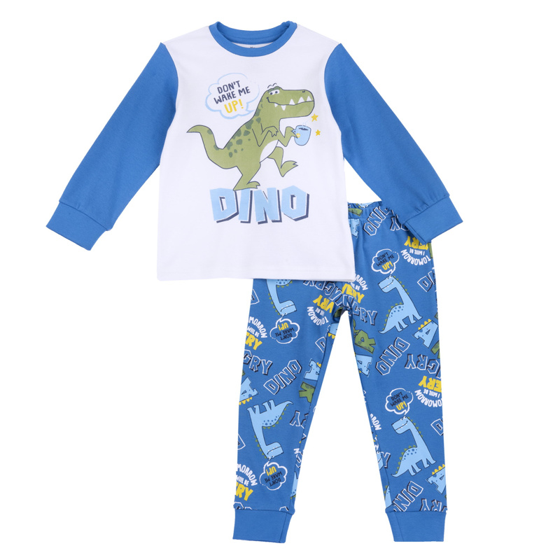 PIJAMA LONG SLEEVE - NATURAL PRINTED