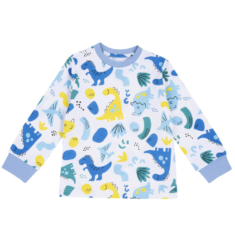 T-SHIRT LONG SLEEVE - NATURAL PRINTED