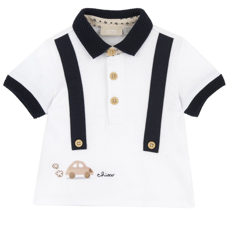 POLO SHORT SLEEVE - WHITE