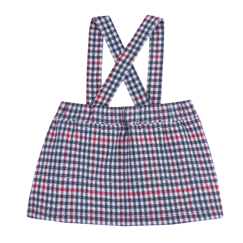 SKIRT - WHITE/RED