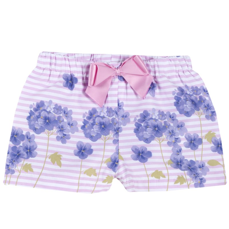 SHORTS - PINK PRINTED