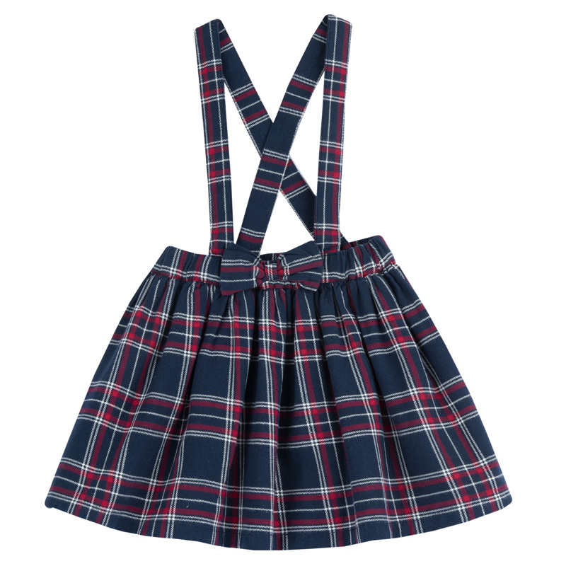SKIRT - WHITE/BLUE
