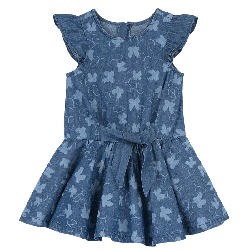 DRESS SLEEVELESS - MEDIUM BLUE