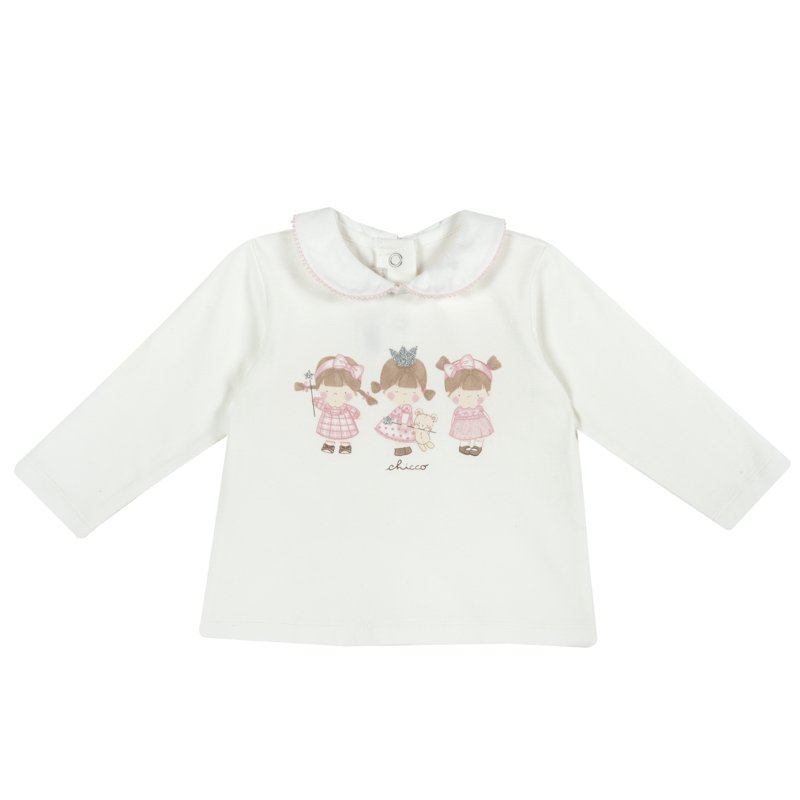 T-SHIRT LONG SLEEVE - WHITE