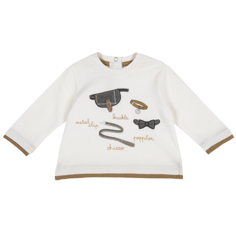T-SHIRT LONG SLEEVE - WHITE
