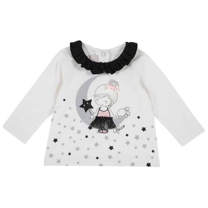 T-SHIRT LONG SLEEVE - WHITE
