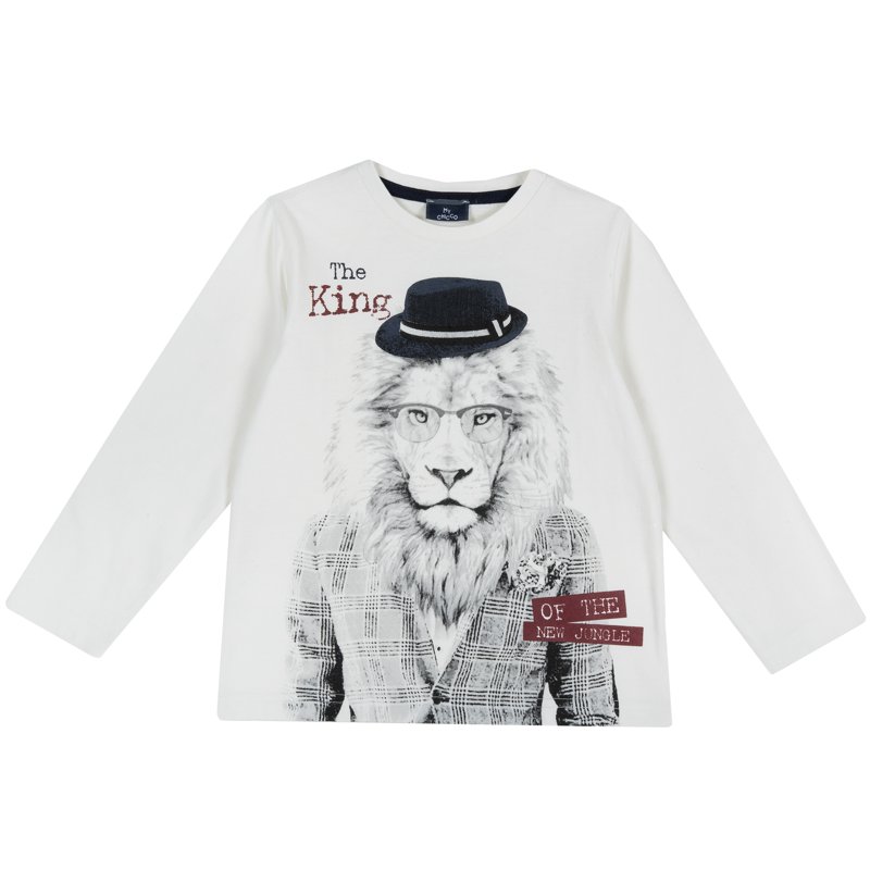 T-SHIRT LONG SLEEVE - WHITE