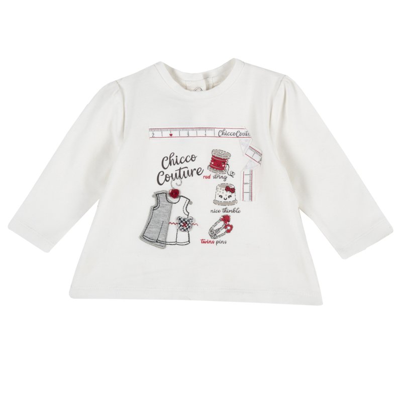 T-SHIRT LONG SLEEVE - WHITE