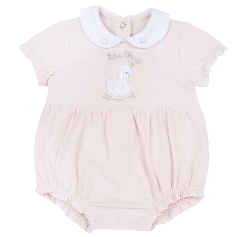 ROMPER SHORT SLEEVE - LIGHT PINK
