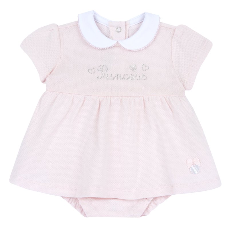ROMPER SHORT SLEEVE - LIGHT PINK