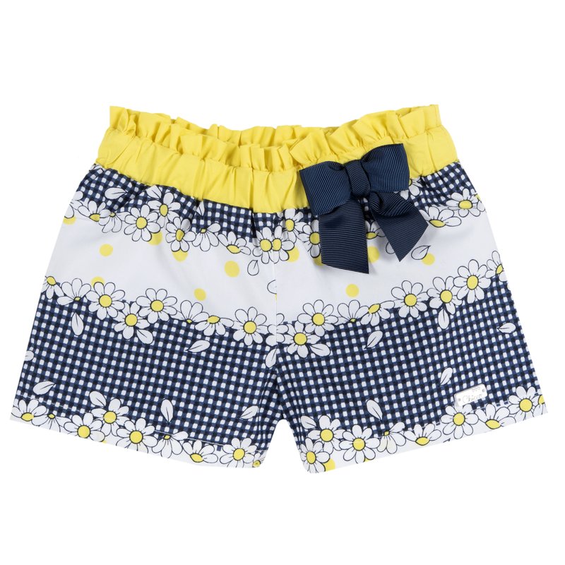 SHORTS - WHITE/BLUE